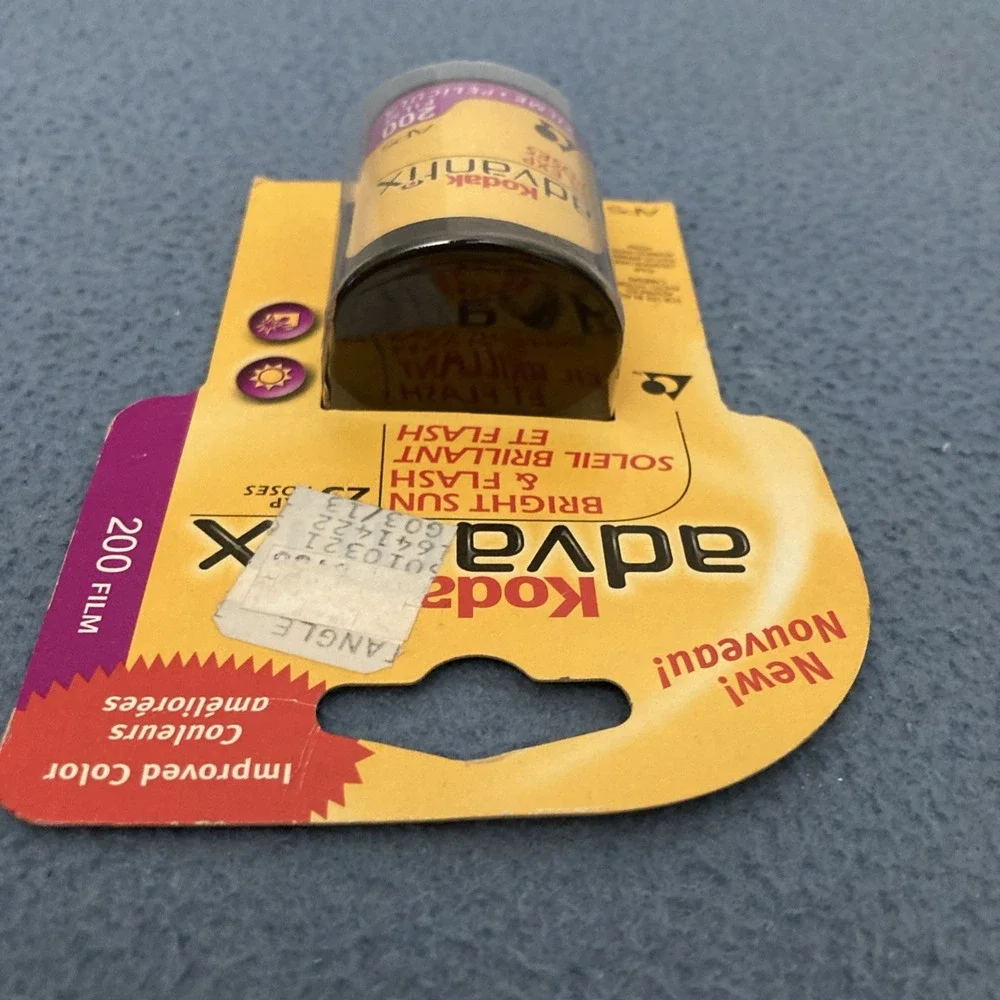 NOS Kodak Advantix 200 Speed 25 Exposure APS Film (200-25) - Expired
